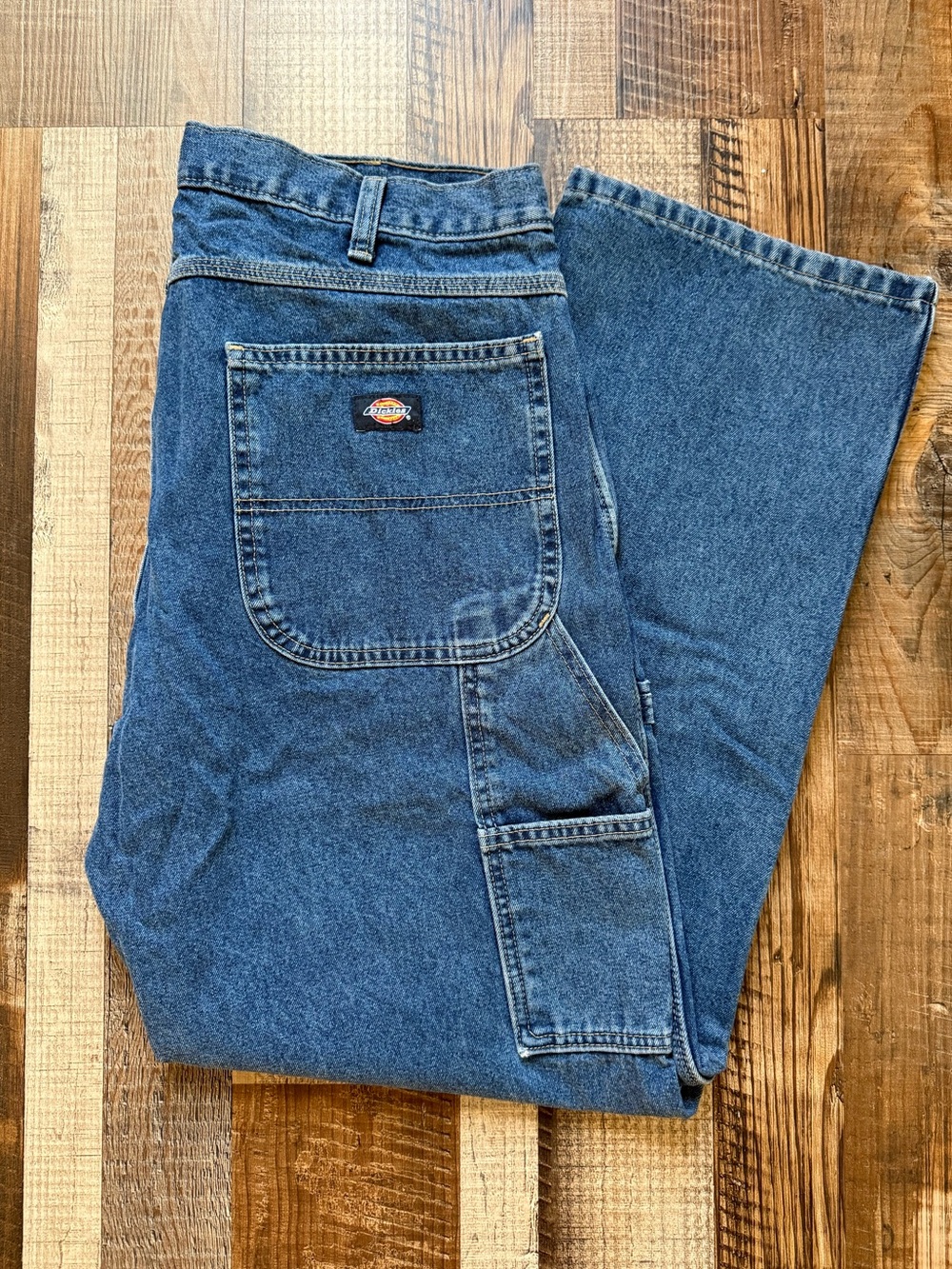 Dickies Men's Relaxed Fit Carpenter Denim Jeans 36x30
